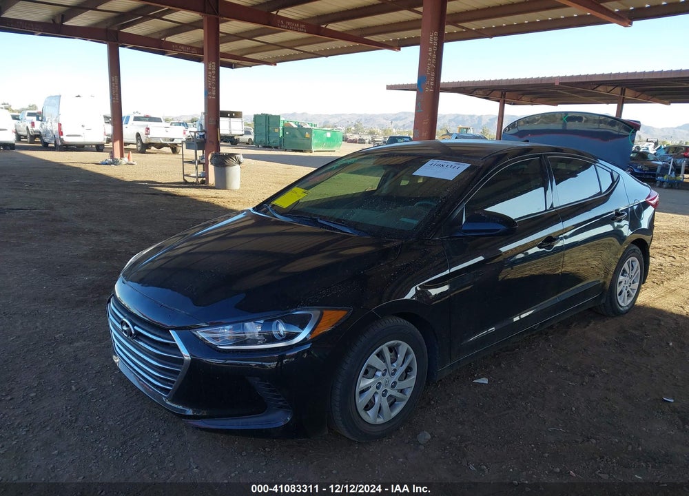 2018 HYUNDAI ELANTRA SE VIN: 5NPD74LF0JH380580
