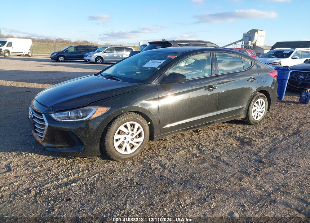 2018 HYUNDAI ELANTRA SE VIN: 5NPD74LF8JH400820