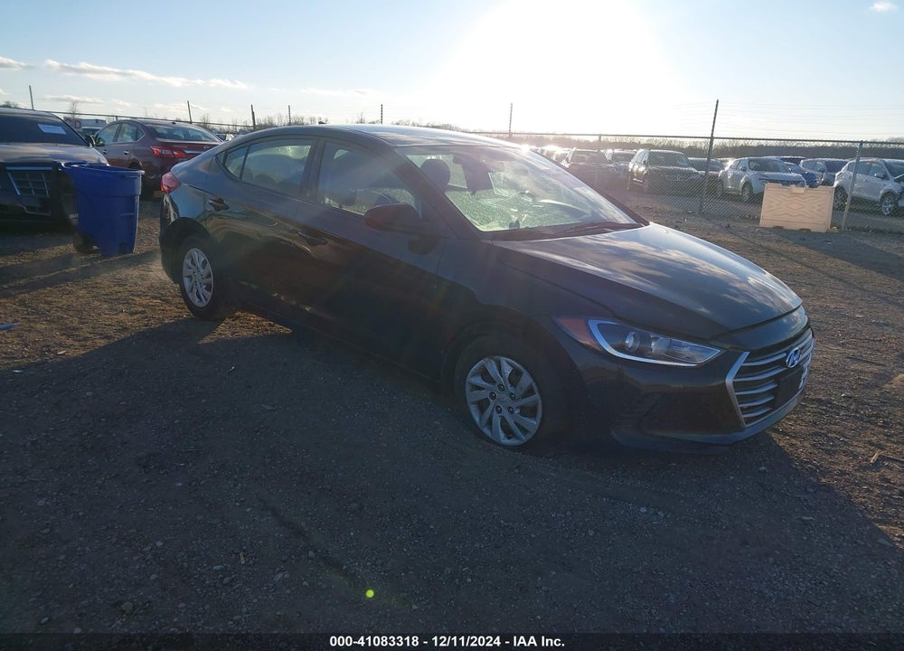 2018 HYUNDAI ELANTRA SE VIN: 5NPD74LF8JH400820