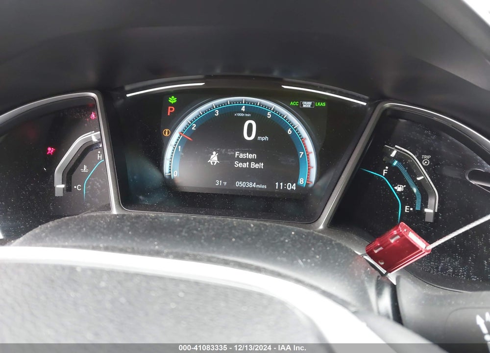 2021 HONDA CIVIC EX-L VIN: 2HGFC1F75MH701390