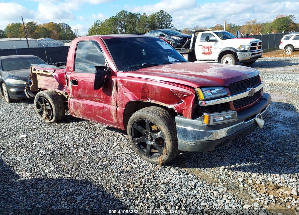 2004 CHEVROLET SILVERADO 1500 LS VIN: 1GCEC14V34Z274934