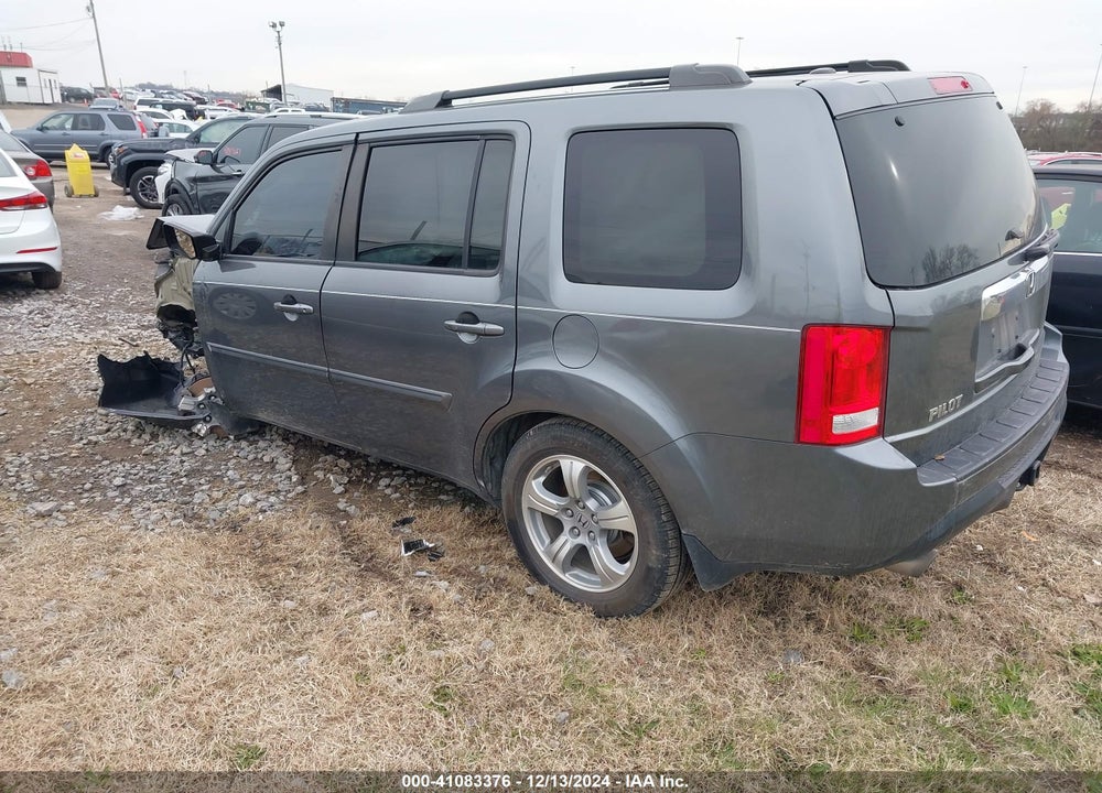2012 HONDA PILOT EX-L VIN: 5FNYF3H66CB022554