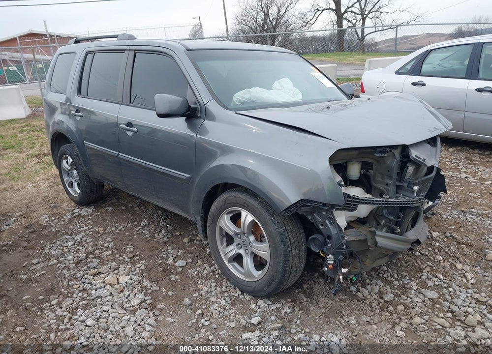2012 HONDA PILOT EX-L VIN: 5FNYF3H66CB022554