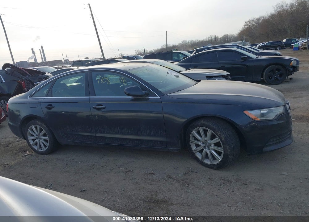 2013 AUDI A6 2.0T PREMIUM VIN: WAUGFAFC7DN104866