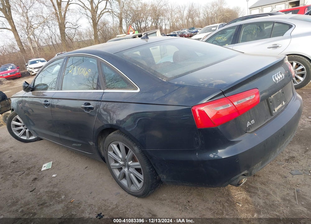 2013 AUDI A6 2.0T PREMIUM VIN: WAUGFAFC7DN104866