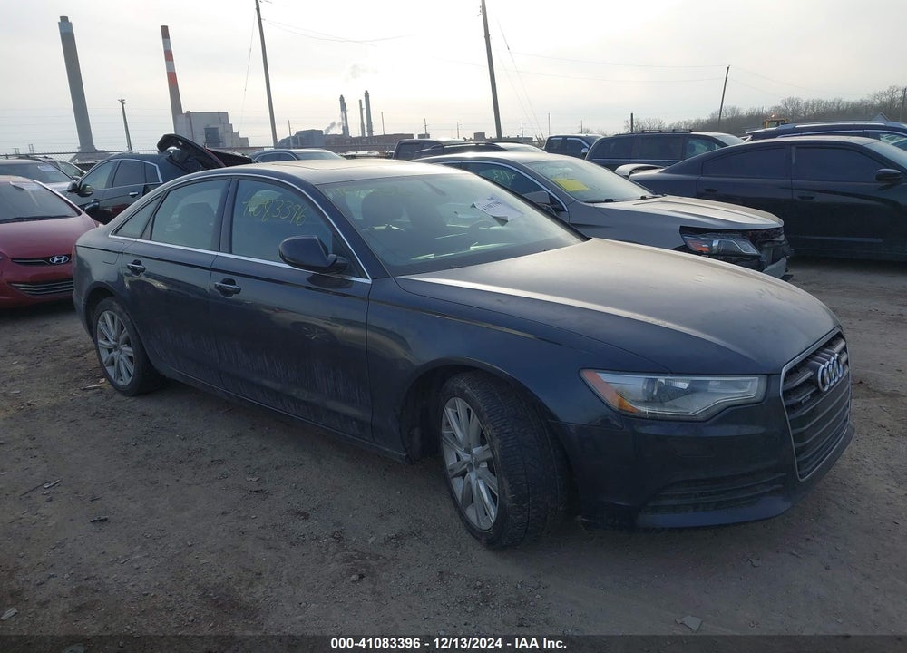 2013 AUDI A6 2.0T PREMIUM VIN: WAUGFAFC7DN104866