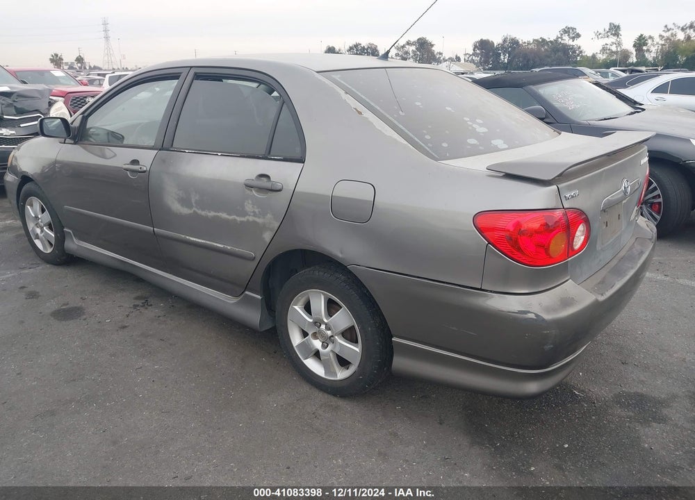 2004 TOYOTA COROLLA S VIN: 1NXBR38E64Z283398