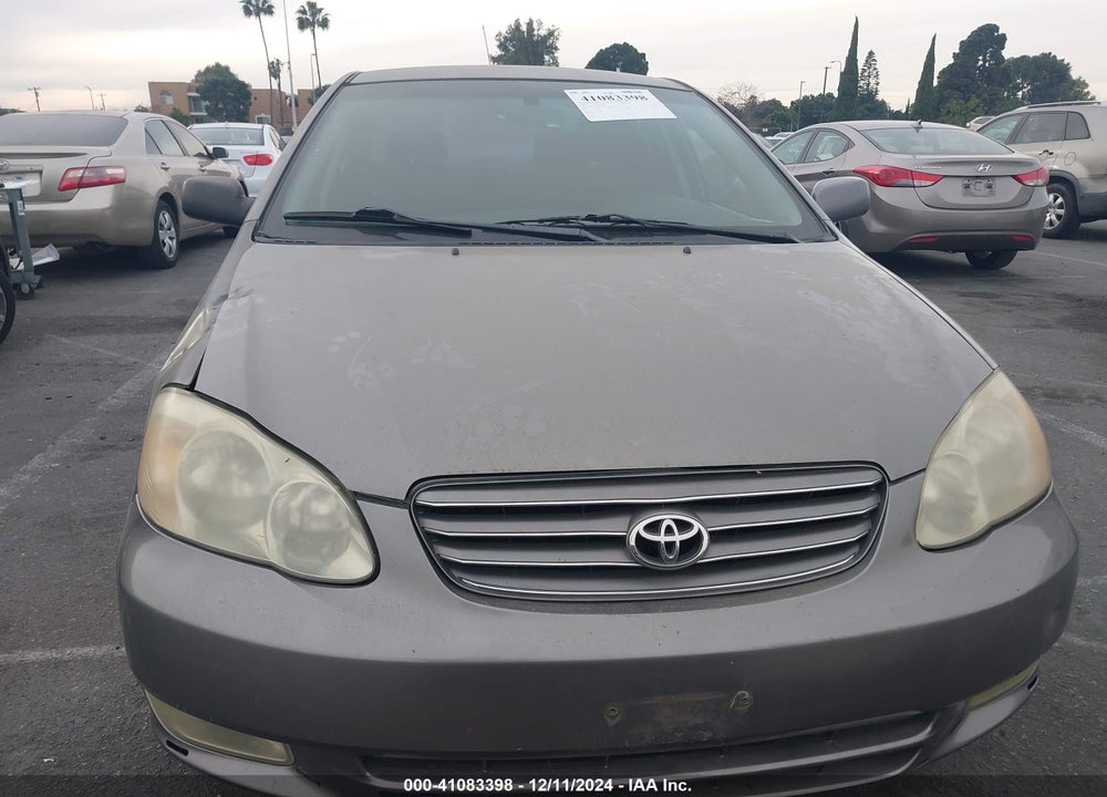 2004 TOYOTA COROLLA S VIN: 1NXBR38E64Z283398