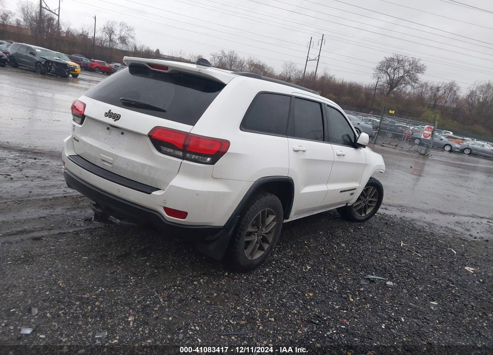 2016 JEEP GRAND CHEROKEE 75TH ANNIVERSARY VIN: 1C4RJFAG8GC475178