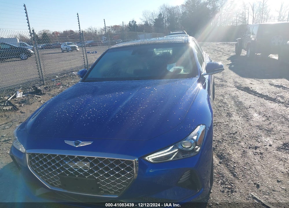 2021 GENESIS G70 2.0T AWD VIN: KMTG34LA3MU072540