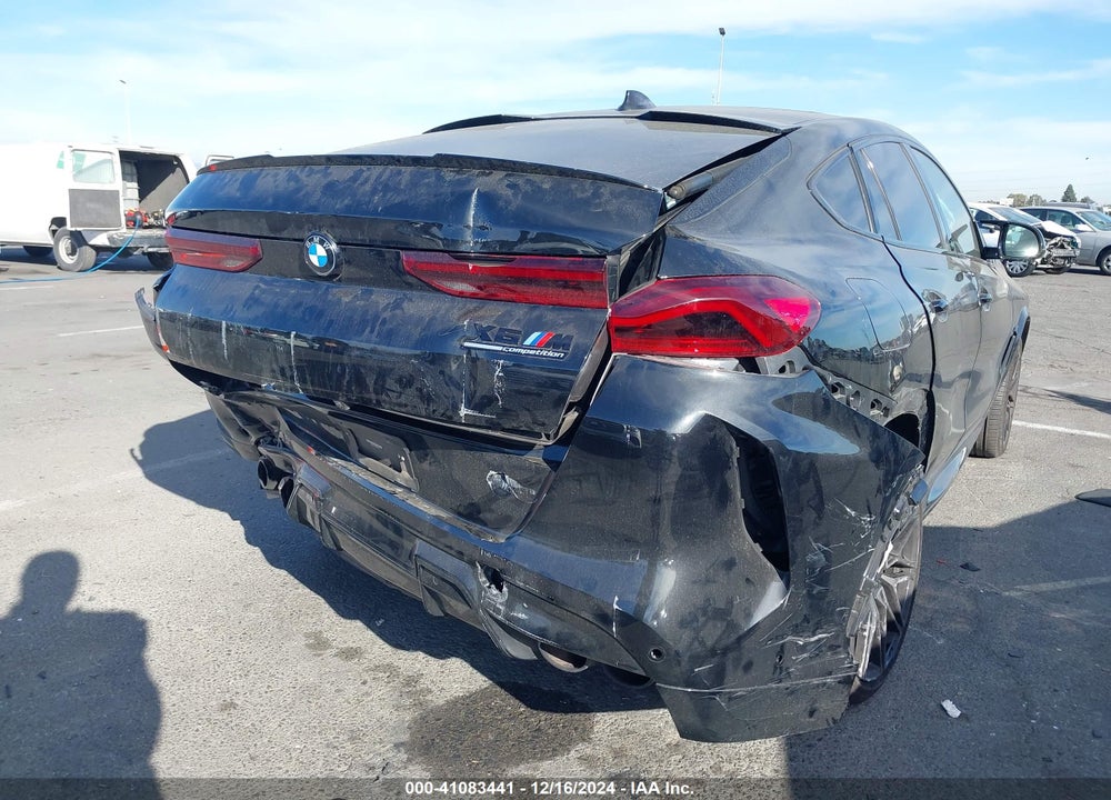 2022 BMW X6 M VIN: 5YMCY0C08N9L74433