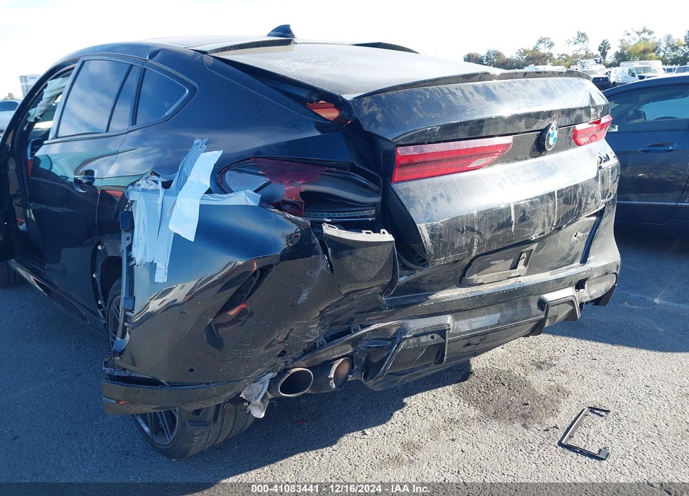 2022 BMW X6 M VIN: 5YMCY0C08N9L74433