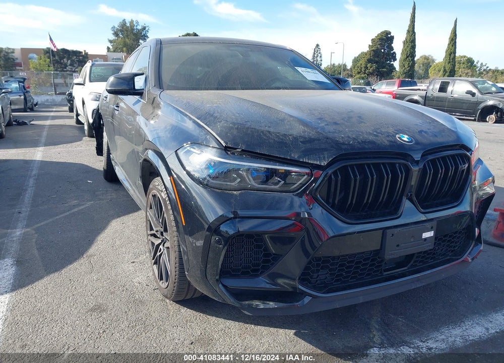 2022 BMW X6 M VIN: 5YMCY0C08N9L74433