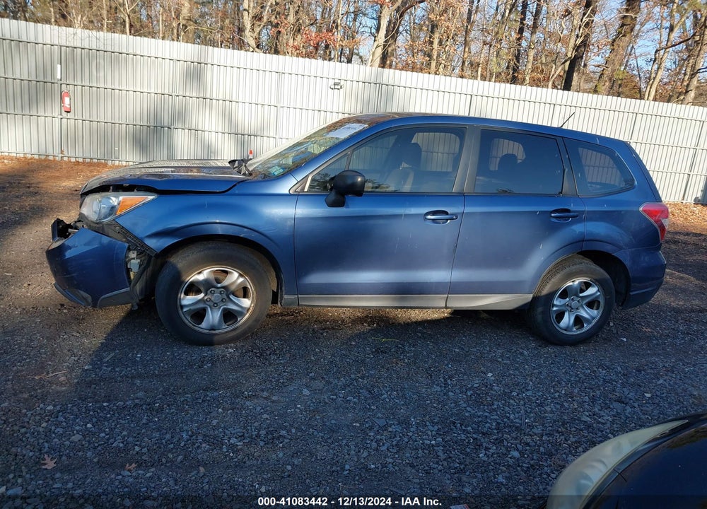 2014 SUBARU FORESTER 2.5I VIN: JF2SJAAC0EH553391