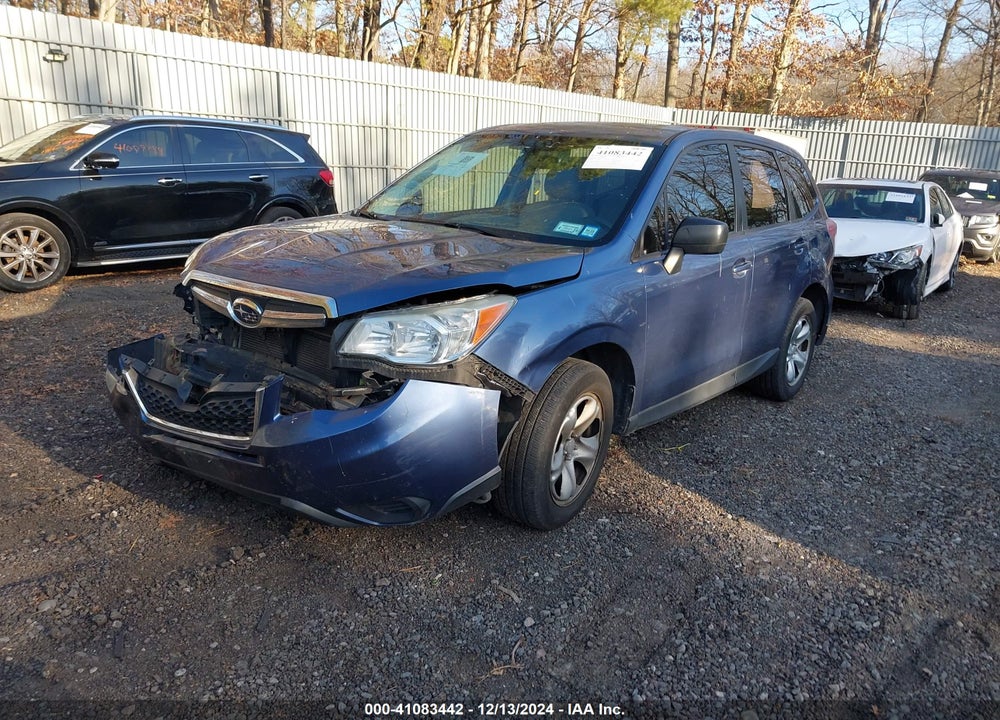 2014 SUBARU FORESTER 2.5I VIN: JF2SJAAC0EH553391