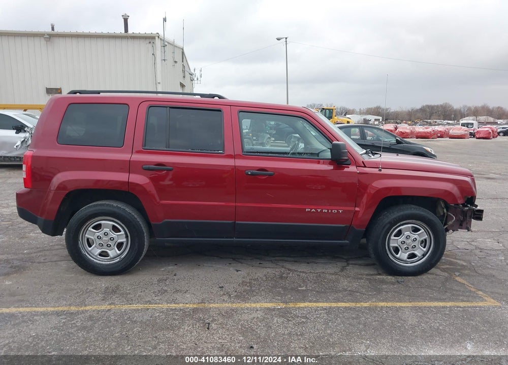 2016 JEEP PATRIOT SPORT VIN: 1C4NJPBA3GD528409