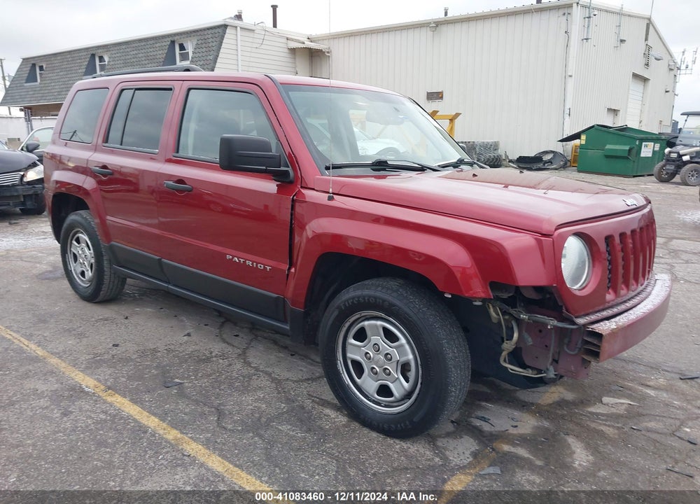 2016 JEEP PATRIOT SPORT VIN: 1C4NJPBA3GD528409