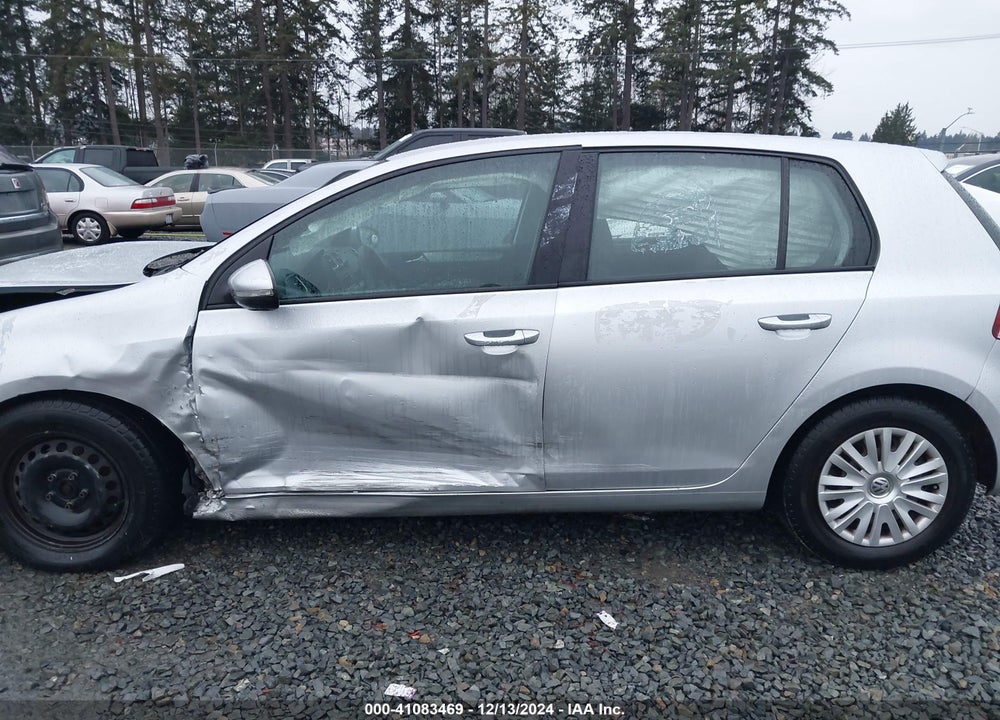 2012 VOLKSWAGEN GOLF 2.5L 4-DOOR VIN: WVWDB7AJ5CW033802