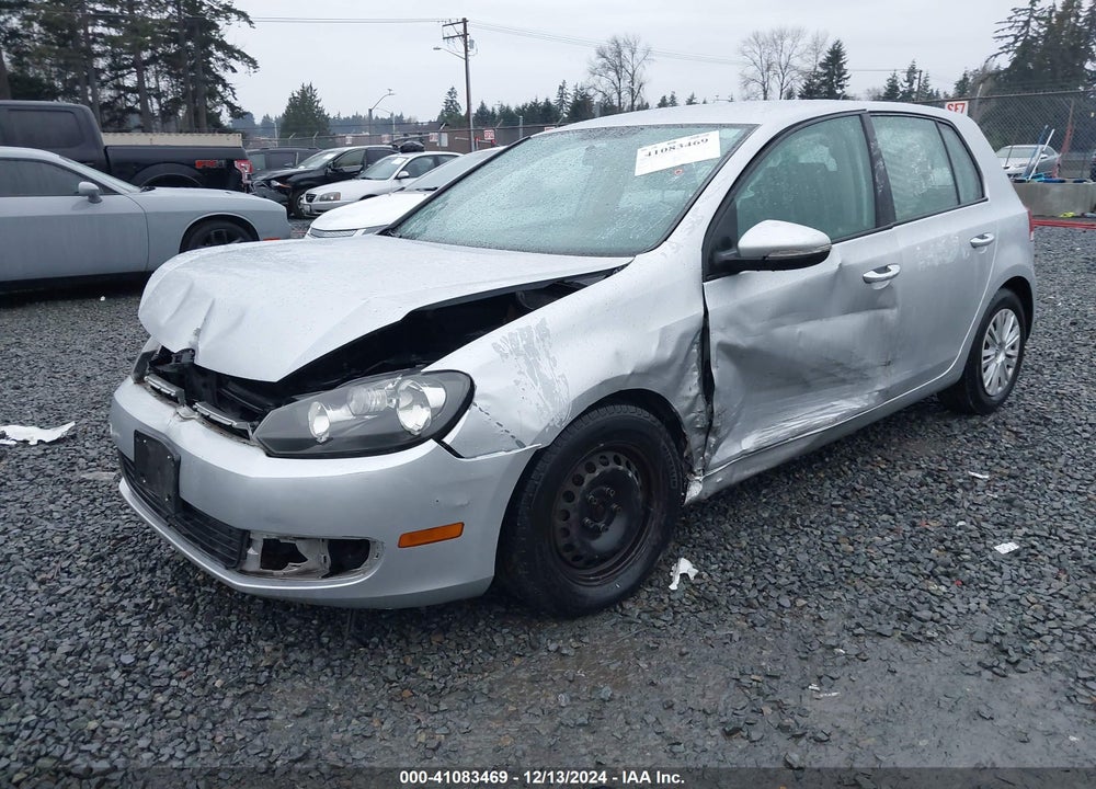2012 VOLKSWAGEN GOLF 2.5L 4-DOOR VIN: WVWDB7AJ5CW033802