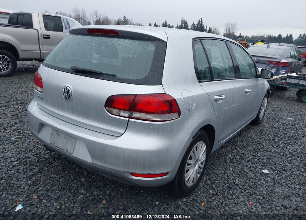 2012 VOLKSWAGEN GOLF 2.5L 4-DOOR VIN: WVWDB7AJ5CW033802