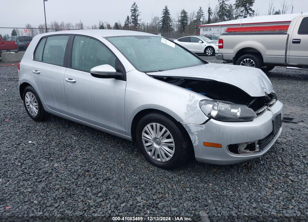 2012 VOLKSWAGEN GOLF 2.5L 4-DOOR VIN: WVWDB7AJ5CW033802