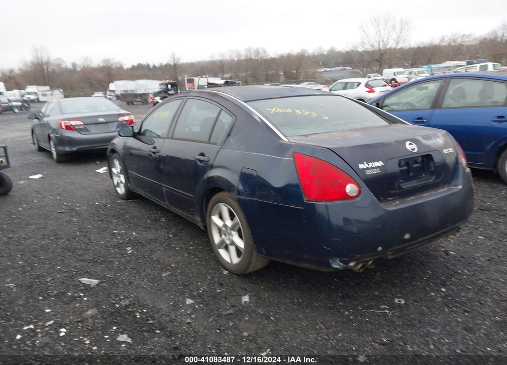 2006 NISSAN MAXIMA 3.5 SE VIN: 1N4BA41E86C822887