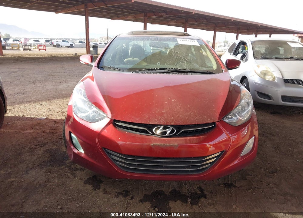 2013 HYUNDAI ELANTRA VIN: 5NPDH4AE8DH185189