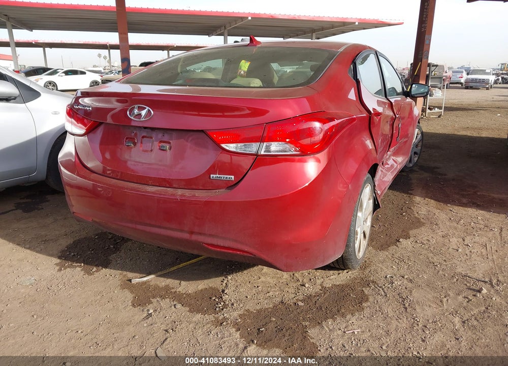 2013 HYUNDAI ELANTRA VIN: 5NPDH4AE8DH185189