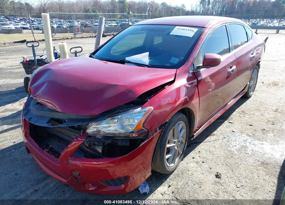 2014 NISSAN SENTRA SR VIN: 3N1AB7APXEL643388