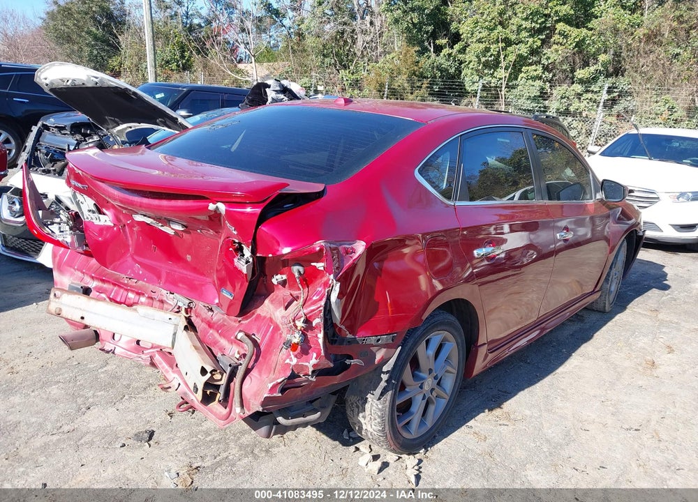 2014 NISSAN SENTRA SR VIN: 3N1AB7APXEL643388