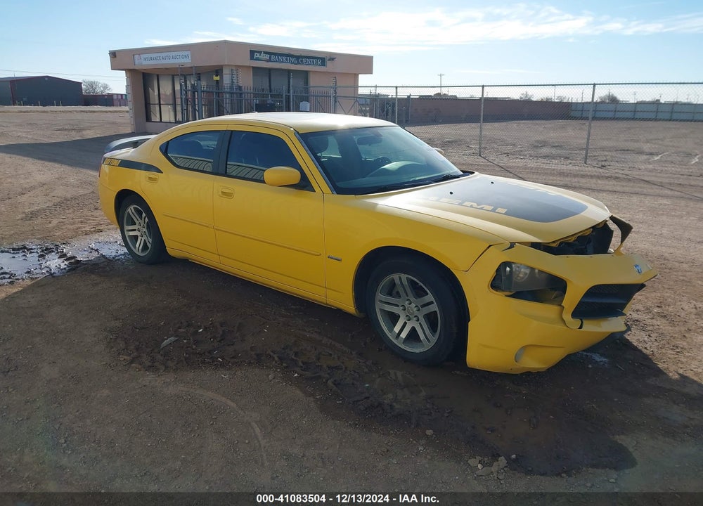 2006 DODGE CHARGER RT VIN: 2B3KA53H26H374443