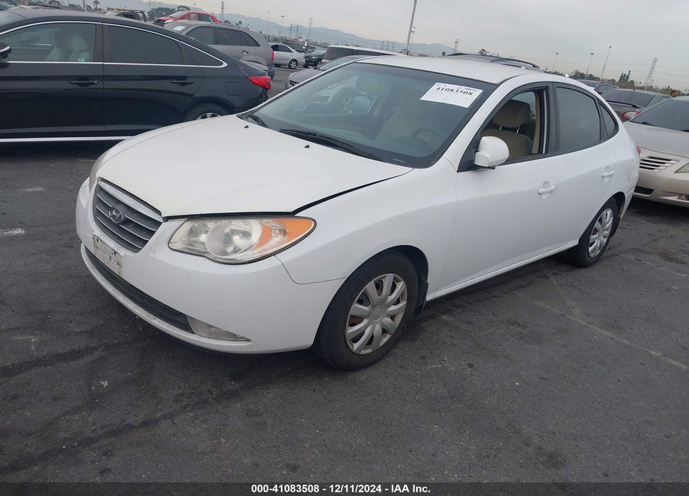 2009 HYUNDAI ELANTRA GLS VIN: KMHDU46D49U706008