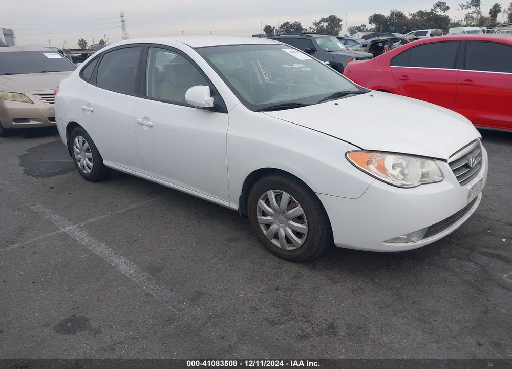 2009 HYUNDAI ELANTRA GLS VIN: KMHDU46D49U706008