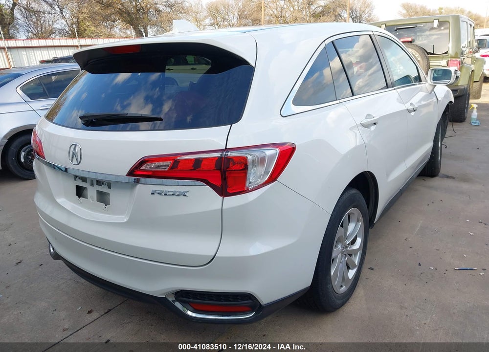 2016 ACURA RDX TECHNOLOGY   WATCH PLUS PACKAGES/TECHNOLOGY PACKAGE VIN: 5J8TB3H57GL019499