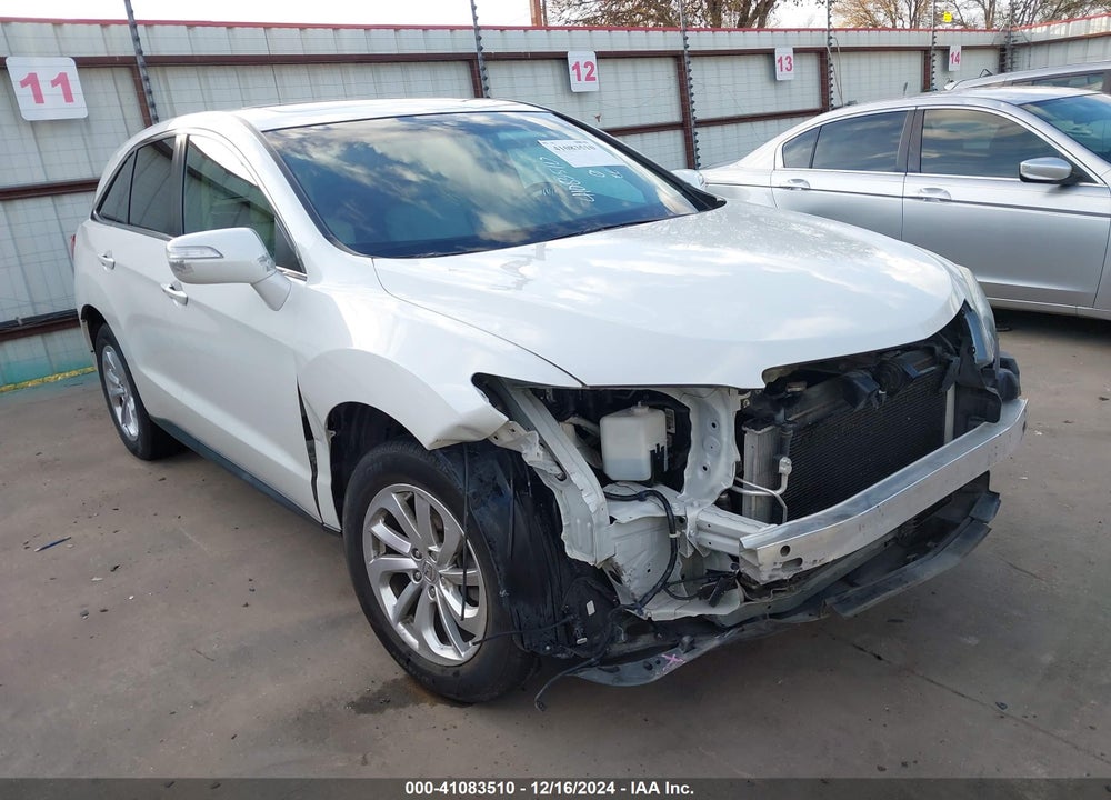 2016 ACURA RDX TECHNOLOGY   WATCH PLUS PACKAGES/TECHNOLOGY PACKAGE VIN: 5J8TB3H57GL019499