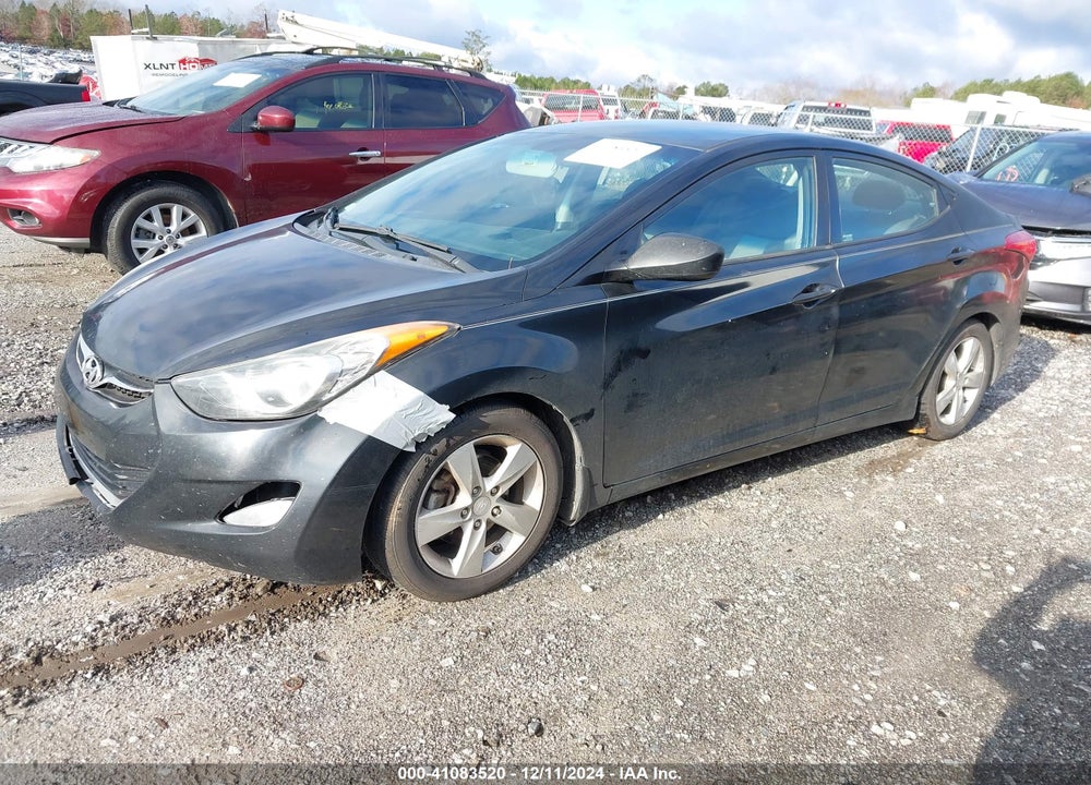 2013 HYUNDAI ELANTRA GLS VIN: 5NPDH4AE5DH313002