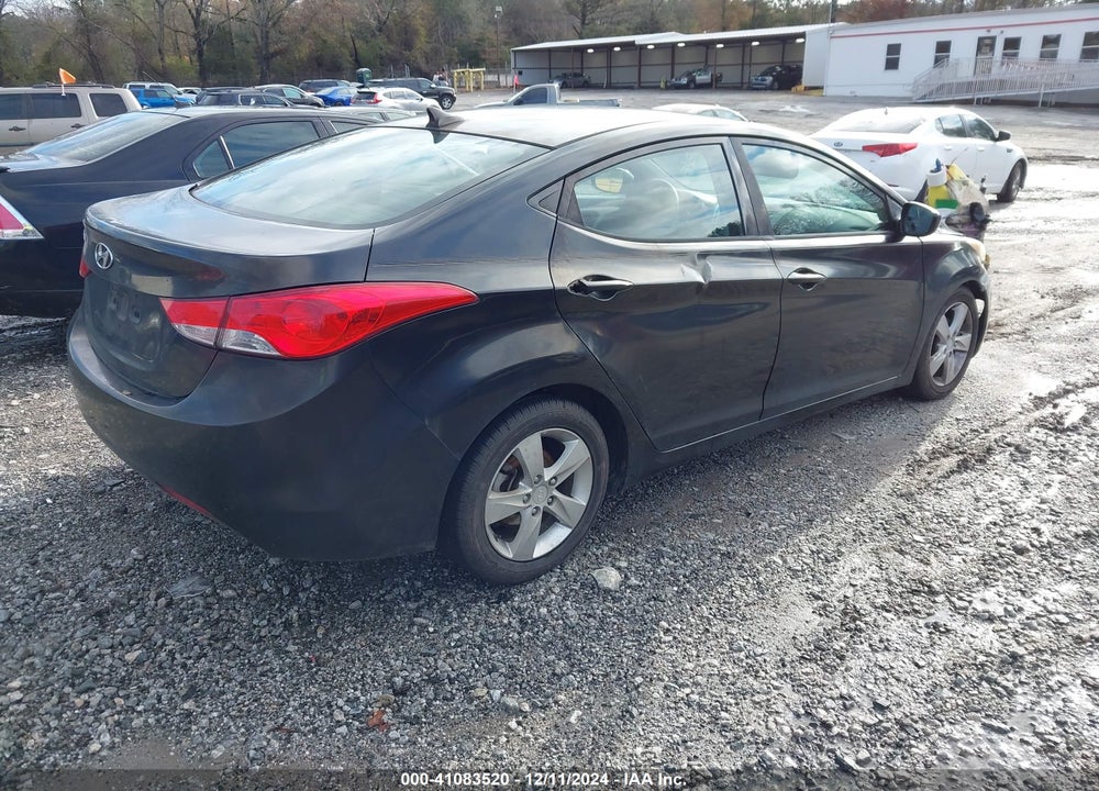 2013 HYUNDAI ELANTRA GLS VIN: 5NPDH4AE5DH313002
