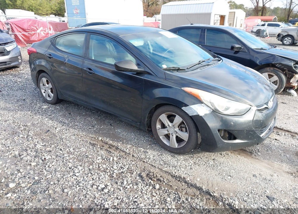 2013 HYUNDAI ELANTRA GLS VIN: 5NPDH4AE5DH313002