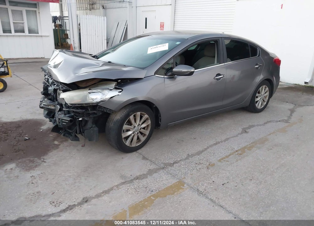 2015 KIA FORTE EX VIN: KNAFX4A86F5261367