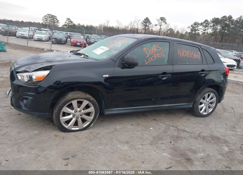 2015 MITSUBISHI OUTLANDER SPORT ES VIN: 4A4AR3AU1FE040525
