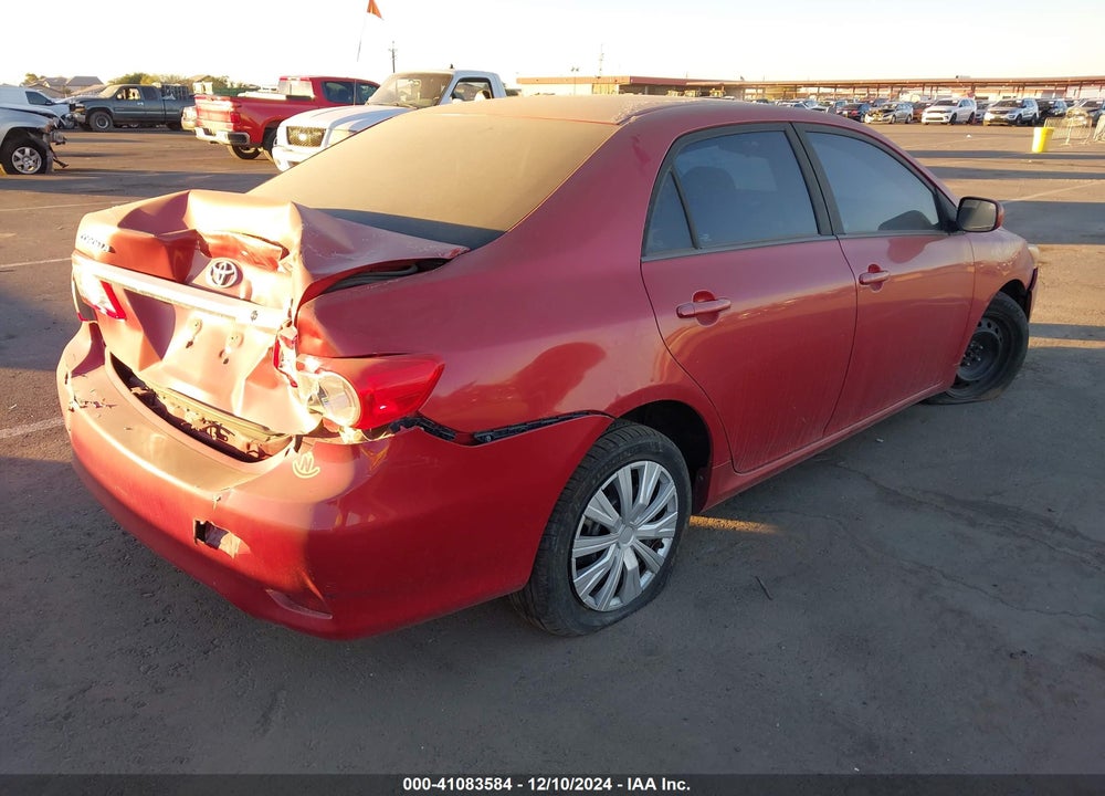 2012 TOYOTA COROLLA LE VIN: 5YFBU4EE3CP048787