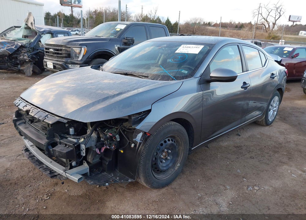 2024 NISSAN SENTRA S XTRONIC CVT VIN: 3N1AB8BV6RY353886