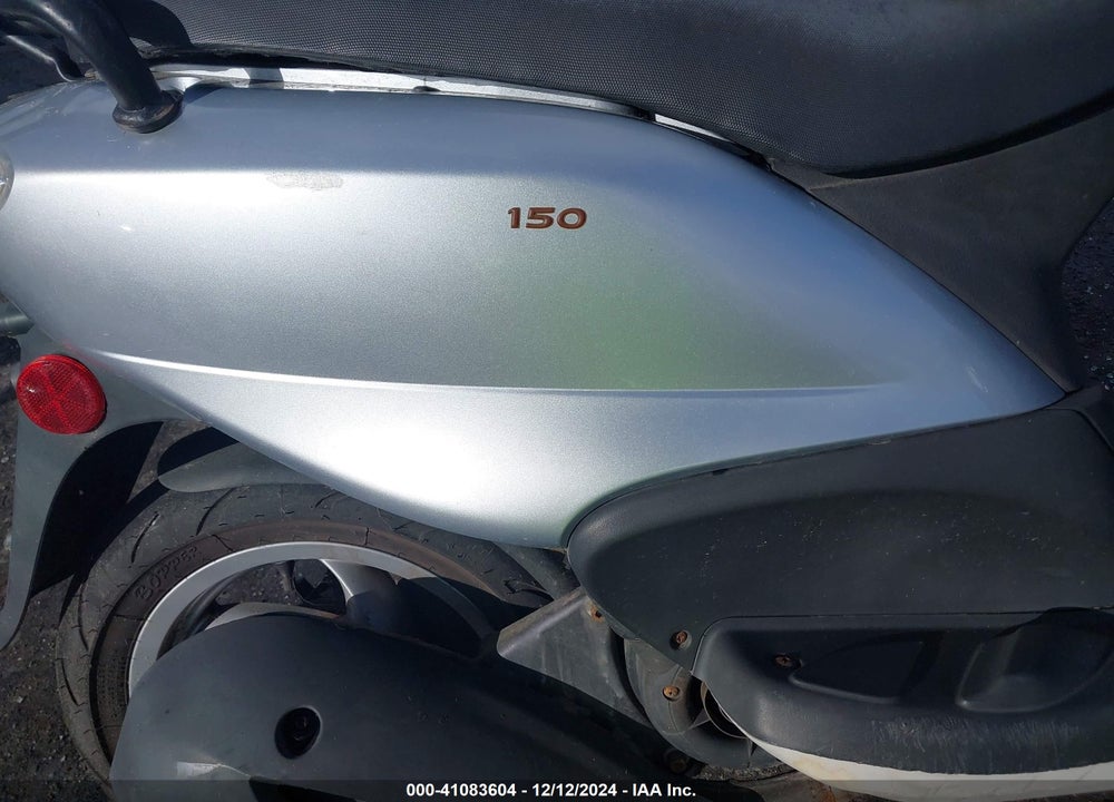 2009 PIAGGIO FLY 150 VIN: ZAPM578F994000443