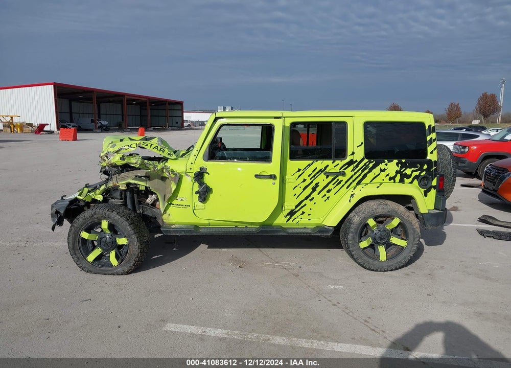 2016 JEEP WRANGLER UNLIMITED SAHARA VIN: 1C4BJWEG7GL323176