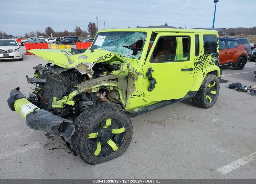 2016 JEEP WRANGLER UNLIMITED SAHARA VIN: 1C4BJWEG7GL323176