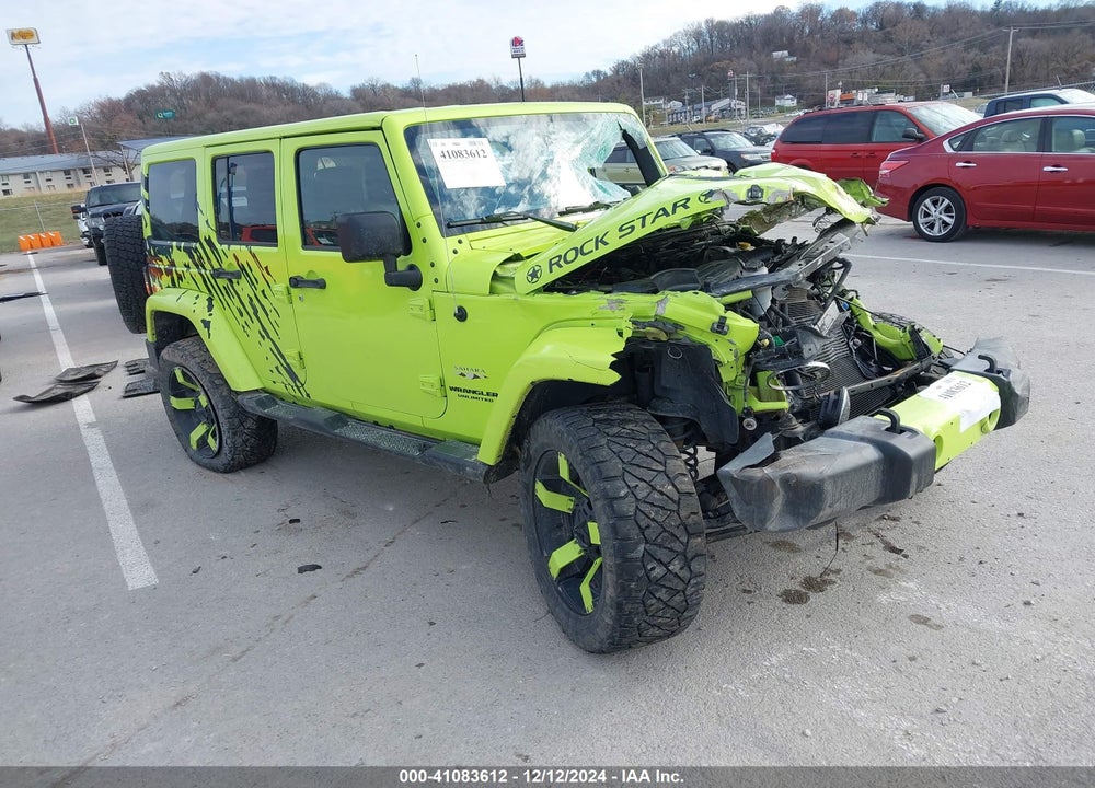 2016 JEEP WRANGLER UNLIMITED SAHARA VIN: 1C4BJWEG7GL323176