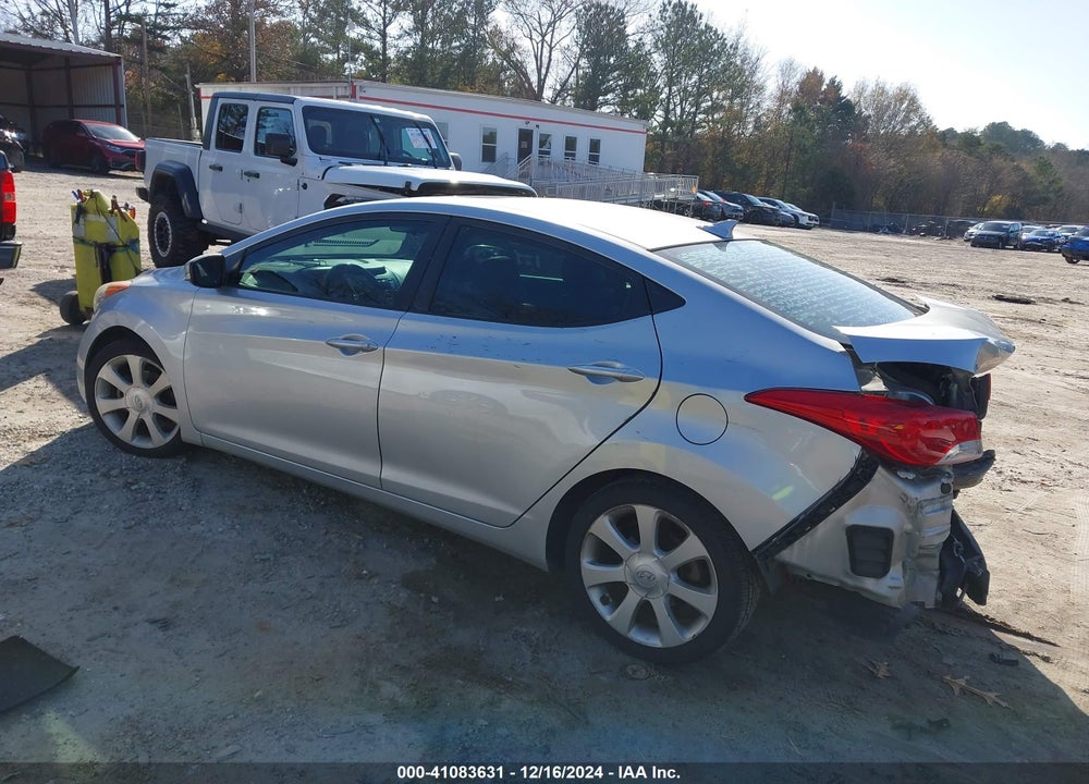 2013 HYUNDAI ELANTRA LIMITED VIN: 5NPDH4AE8DH451942