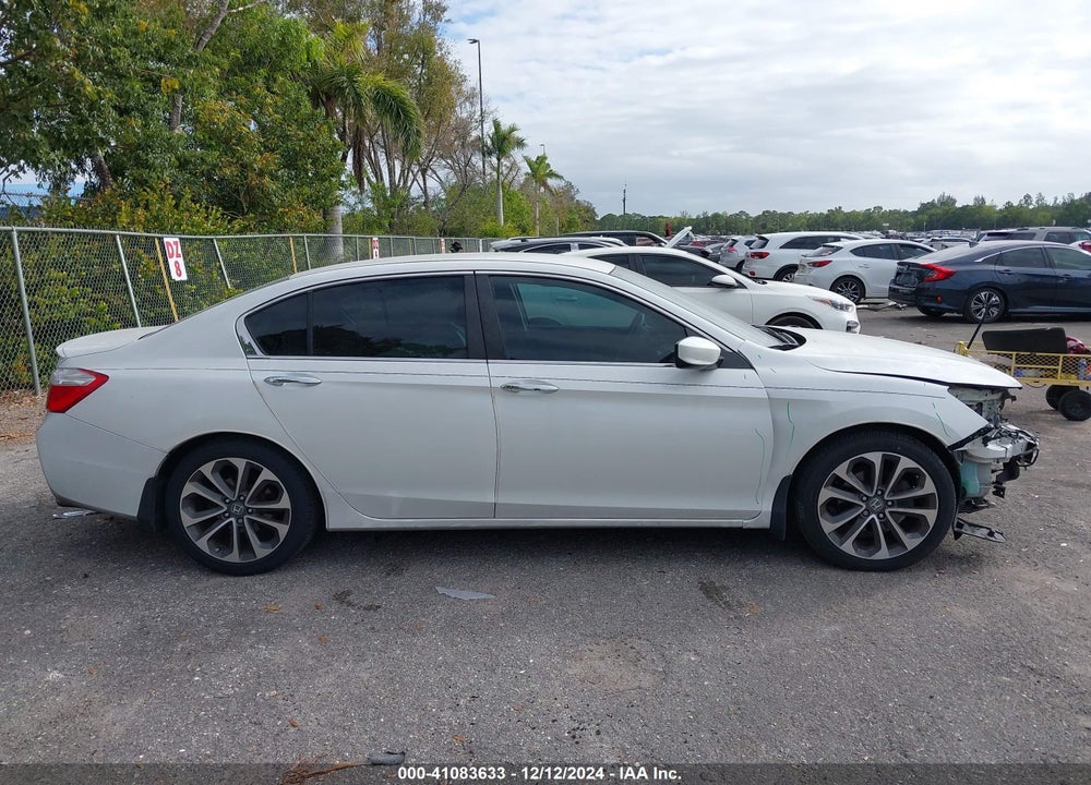 2015 HONDA ACCORD SPORT VIN: 1HGCR2F55FA207084