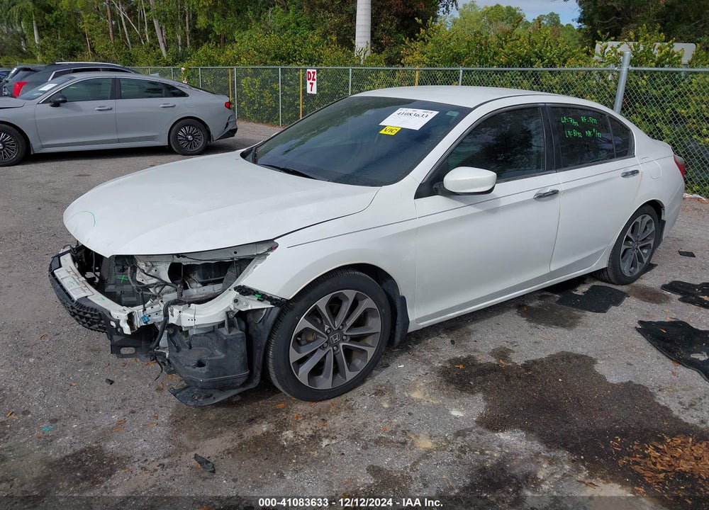 2015 HONDA ACCORD SPORT VIN: 1HGCR2F55FA207084