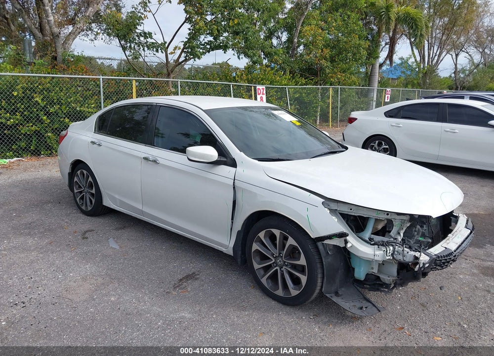 2015 HONDA ACCORD SPORT VIN: 1HGCR2F55FA207084